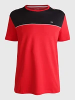 Playera Calvin Klein Hombre Rojo