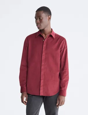 Camisa Calvin Klein Hombre Rojo