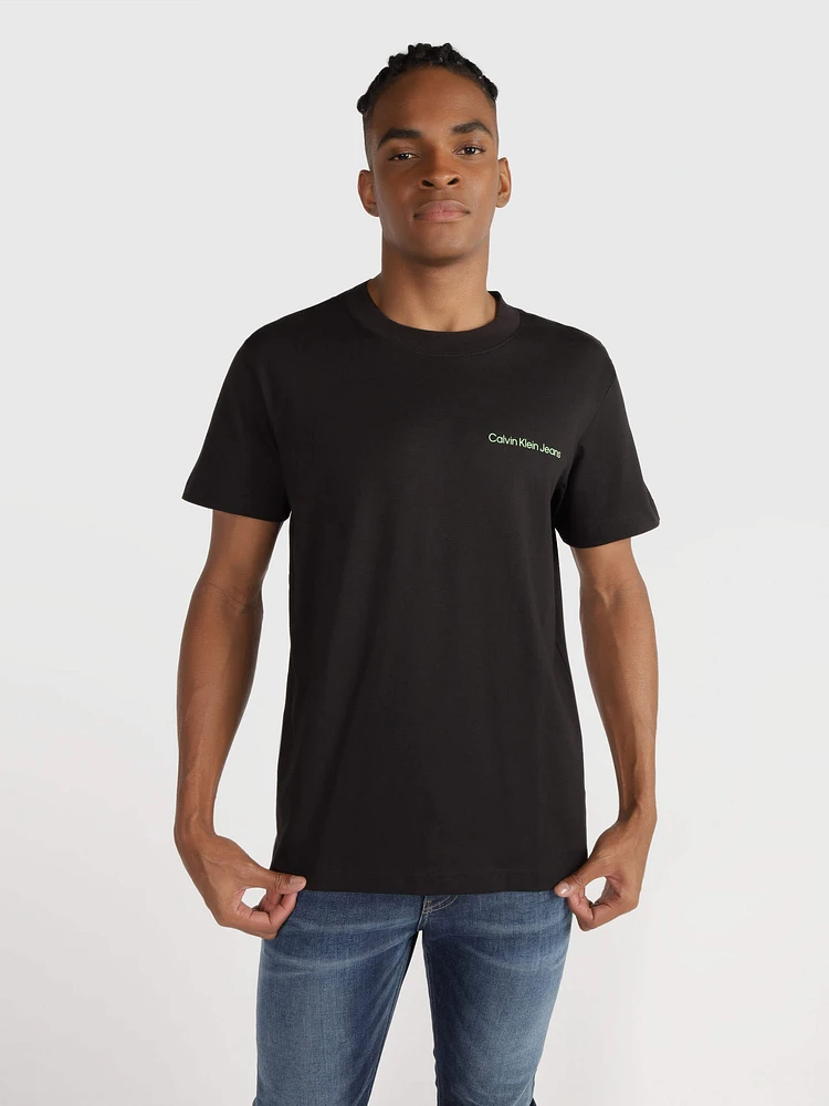 Playera Calvin Klein Hombre Negro