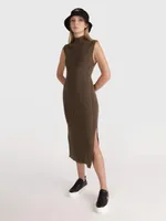 Vestido Calvin Klein Mujer Café