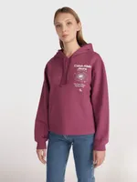 Sudadera Calvin Klein Mujer Morado