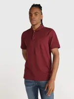 Polo Calvin Klein Hombre Rojo