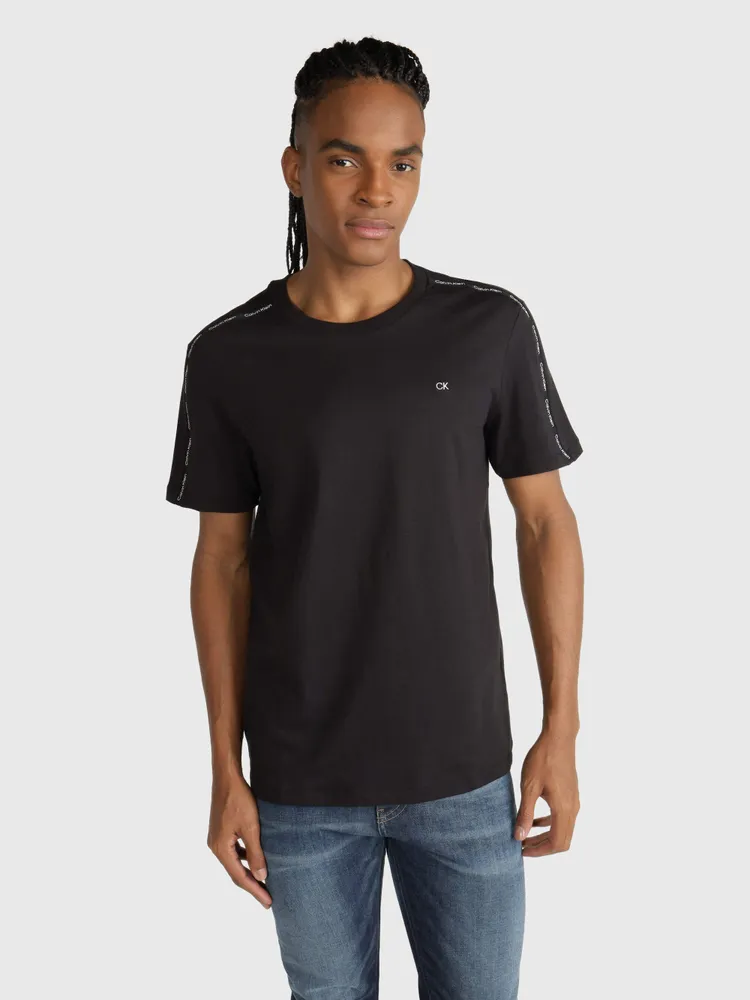 Playera Calvin Klein Hombre Negro