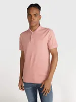 Polo Calvin Klein Hombre Rosa