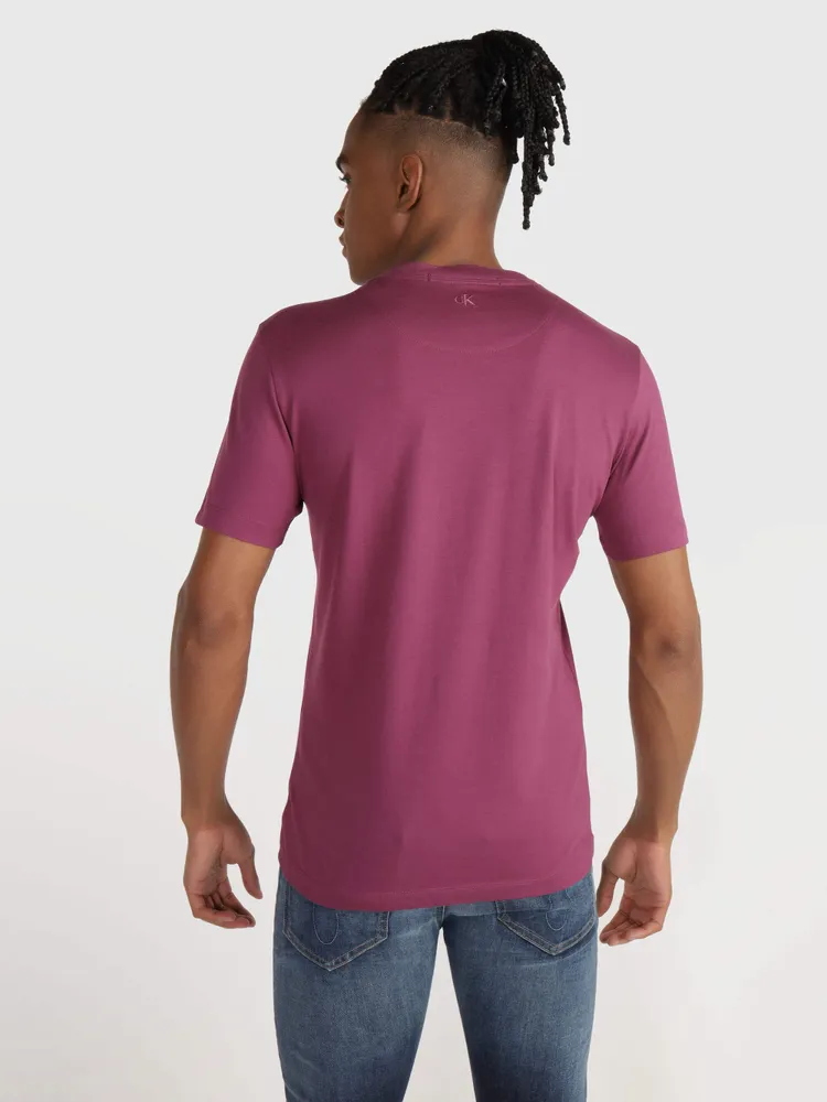 Playera Calvin Klein Hombre Morado