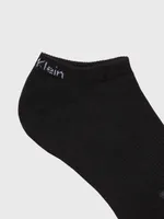 Calcetines Invisibles Calvin Klein Paquete de 6 Mujer Negro - Talla: Única