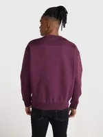 Sudadera Calvin Klein Hombre Morado