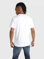 Playera Calvin Klein Hombre Blanco