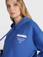 Sudadera Calvin Klein Mujer Azul