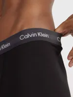 Trunks Calvin Klein Cotton Stretch Paquete de 3 Hombre Negro