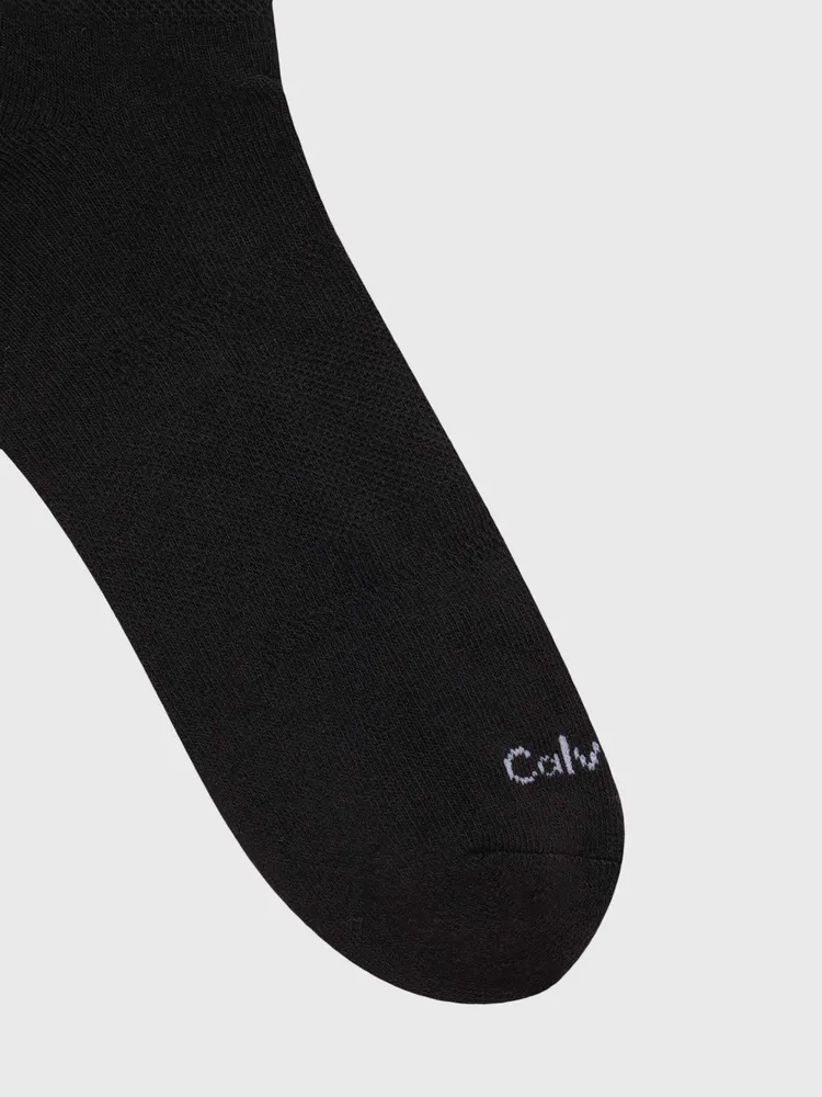 Calcetines Calvin Klein Paquete de 6 Hombre Negro - Talla: Única