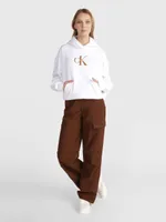 Sudadera Calvin Klein Mujer Blanco