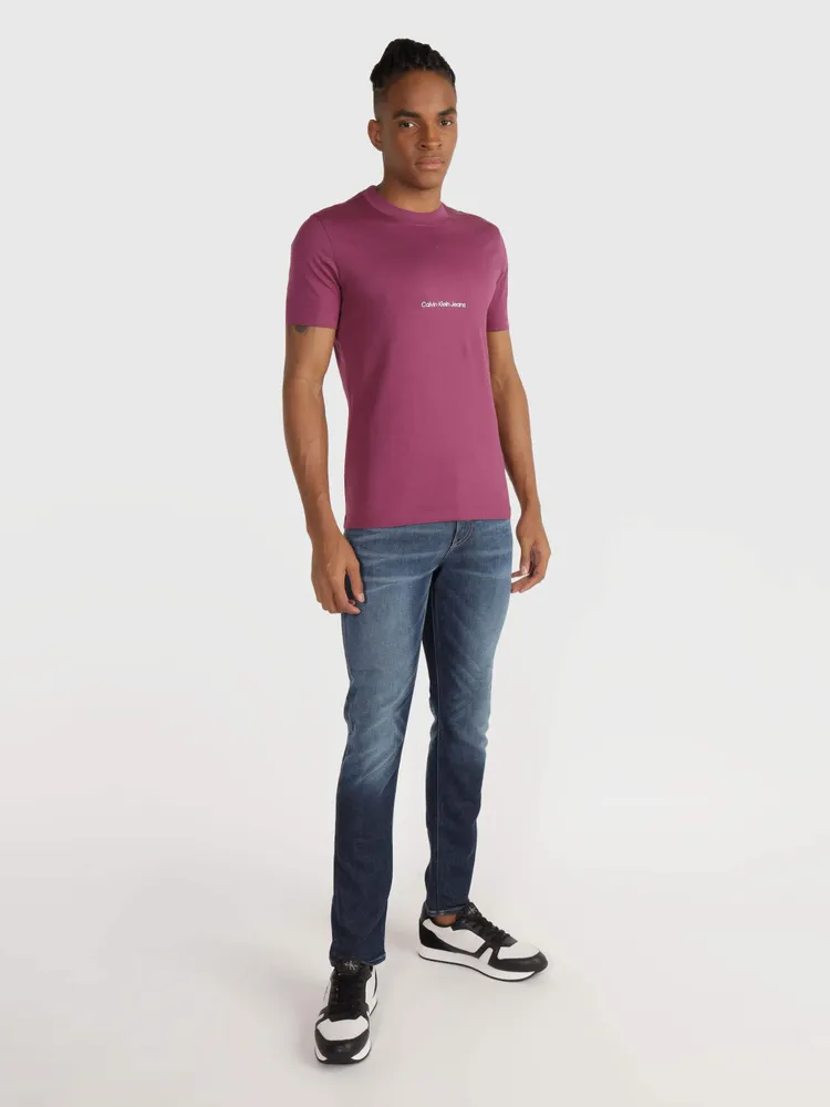 Playera Calvin Klein Hombre Morado