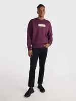 Sudadera Calvin Klein Hombre Morado