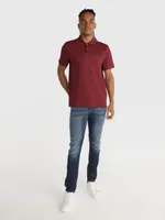 Polo Calvin Klein Hombre Rojo