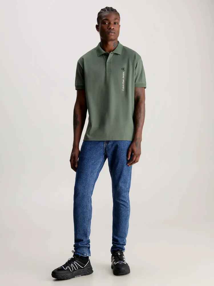 Polo Calvin Klein Hombre Verde