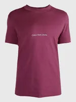 Playera Calvin Klein Hombre Morado