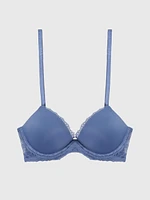 Brassiere Calvin Klein Seductive Comfort Light Mujer Azul