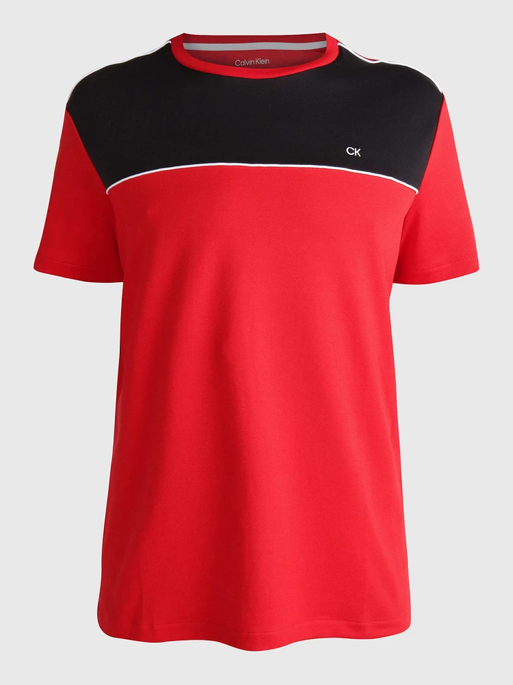 Playera Calvin Klein Hombre Rojo