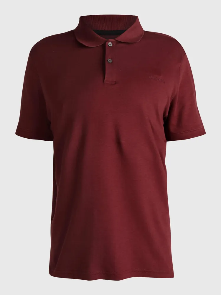 Polo Calvin Klein Hombre Rojo