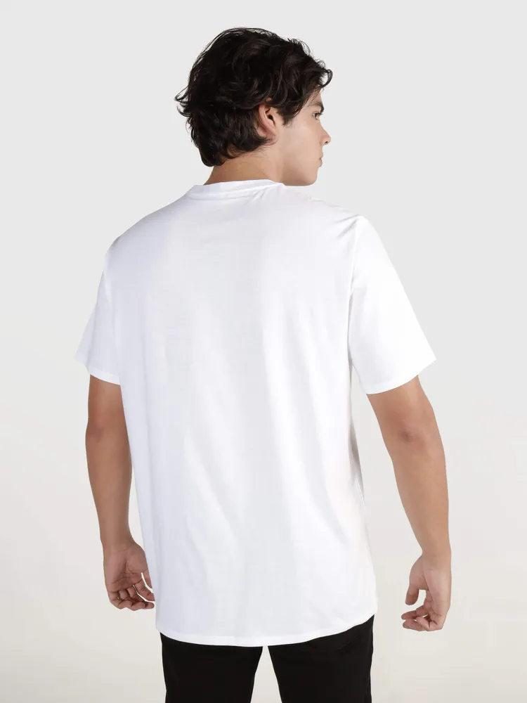 Playera Calvin Klein Hombre Blanco