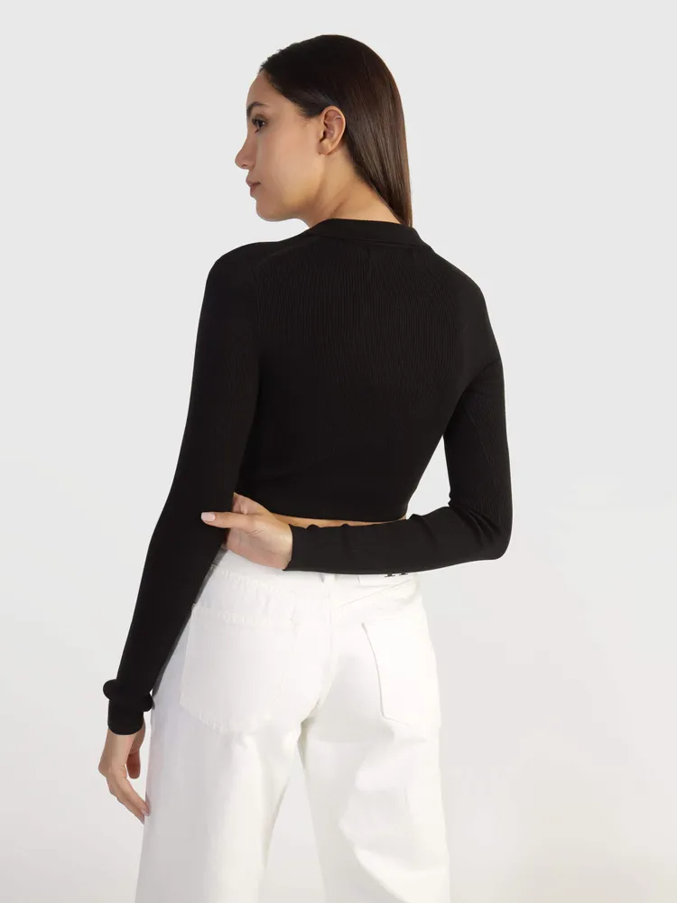 Top Calvin Klein Mujer Negro