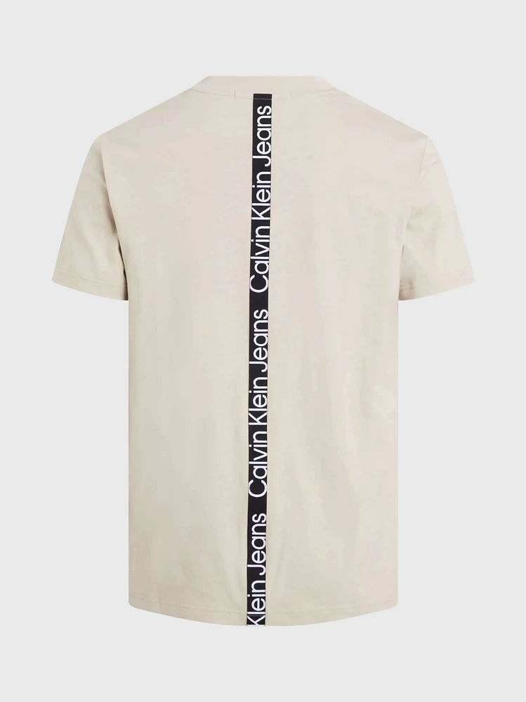 Playera Calvin Klein Hombre Beige