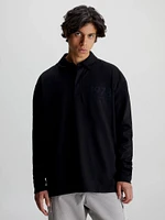 Polo Calvin Klein Oversized Hombre Negro