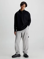 Polo Calvin Klein Oversized Hombre Negro