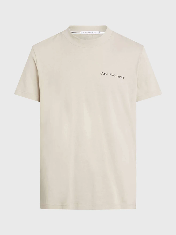 Playera Calvin Klein Hombre Beige