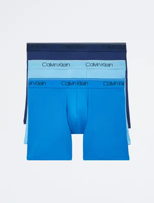 Bóxers Calvin Klein Micro Stretch Paquete de 3 Hombre Azul