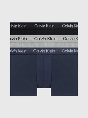 Trunks Calvin Klein Stencil Logo Cotton Stretch Paquete de 3 Hombre Multicolor