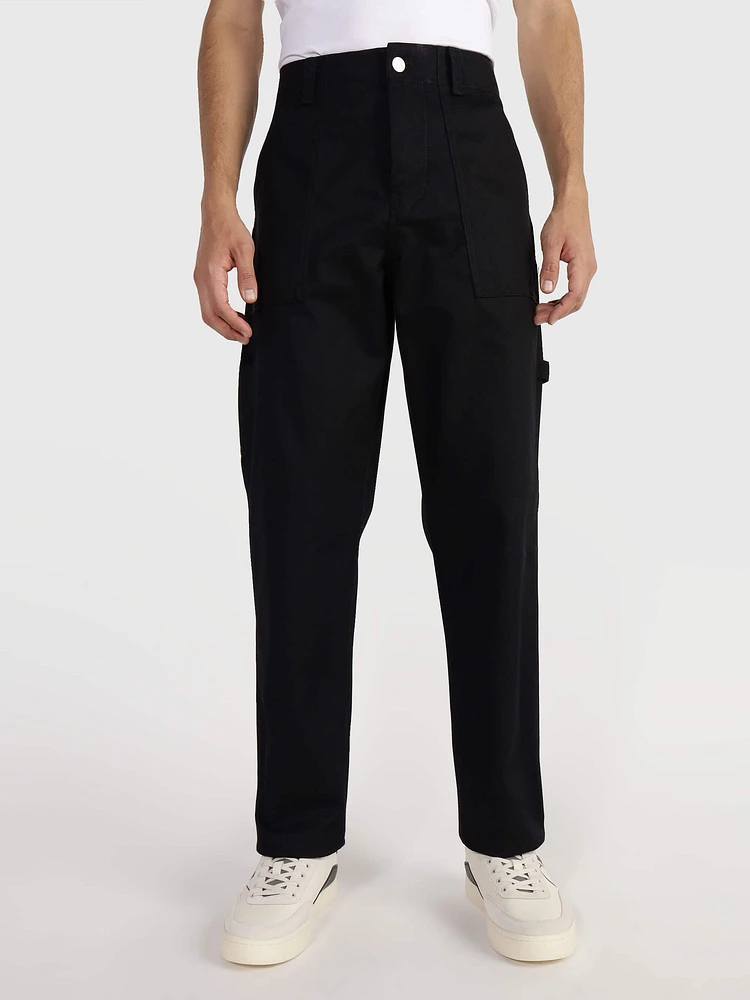 Pantalón Calvin Klein Liso Hombre Negro