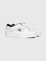 Tenis Calvin Klein con Logo Mujer Blanco