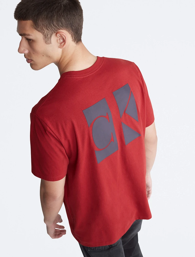 Playera Calvin Klein Hombre Rojo