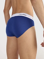 Briefs Calvin Klein Hip Modern Cotton Stretch Paquete de 3 Hombre Multicolor