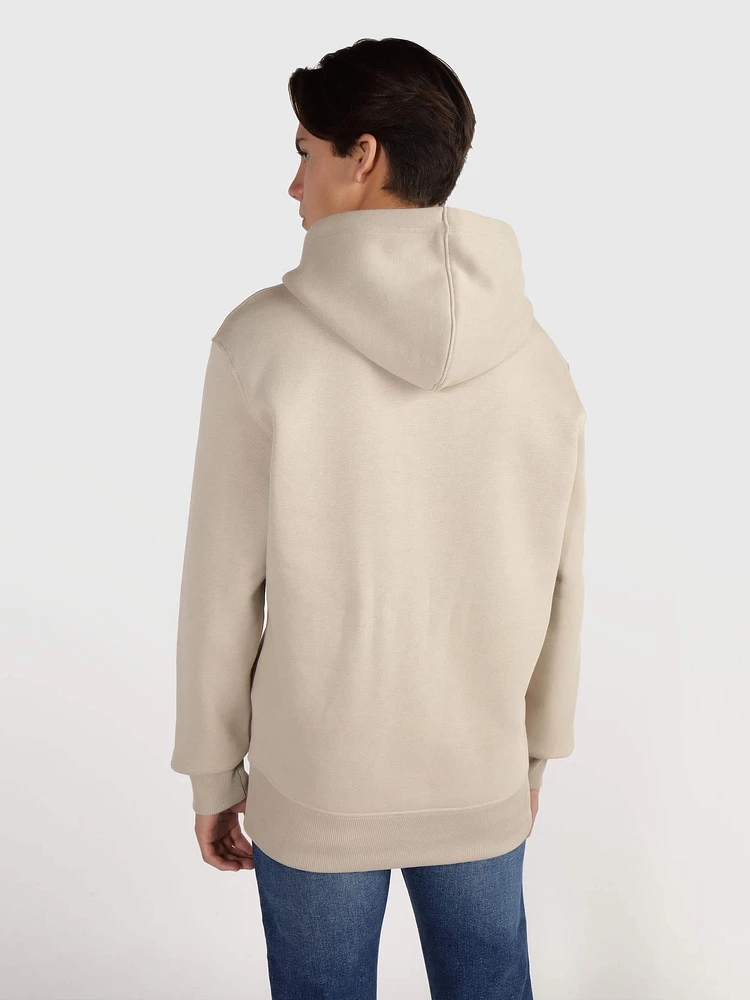 Sudadera Calvin Klein Estampada Hombre Beige