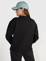 Sudadera Calvin Klein con Monograma Mujer Negro