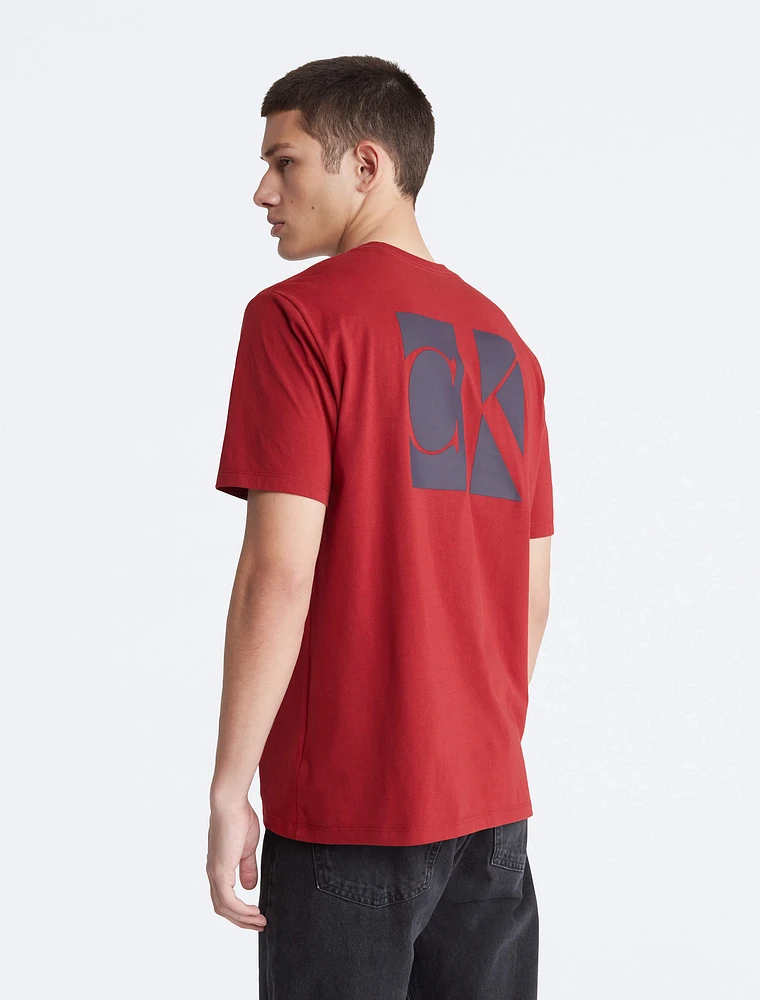 Playera Calvin Klein Hombre Rojo