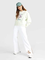 Pants Calvin Klein con Logo Mujer Blanco