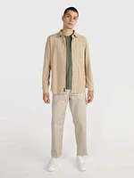 Pantalón Calvin Klein Liso Hombre Beige