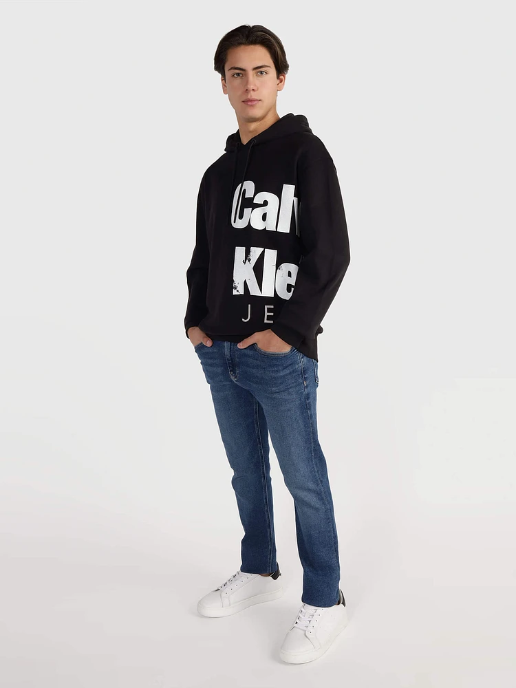 Sudadera Calvin Klein con Monograma Hombre Negro