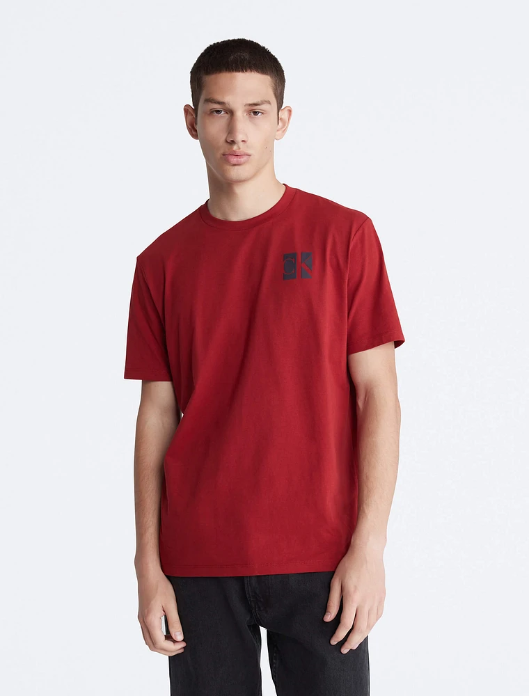 Playera Calvin Klein Hombre Rojo