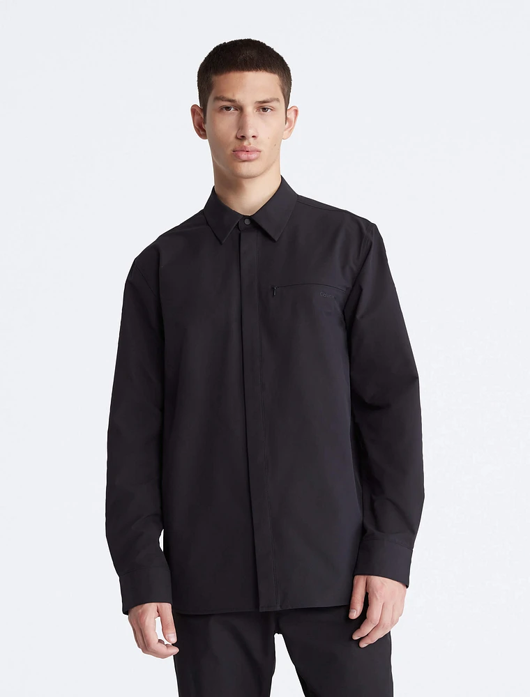 Camisa Calvin Klein Hombre Negro