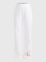 Pants Calvin Klein con Logo Mujer Blanco