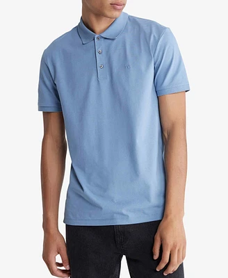 Polo Calvin Klein Monograma Hombre Azul