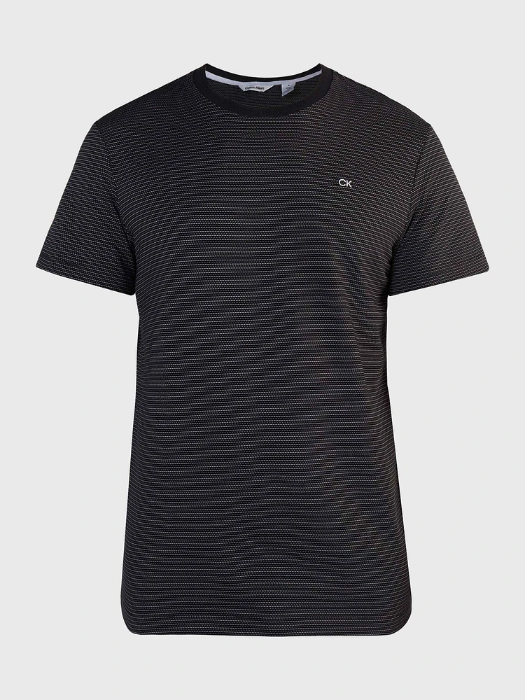 Playera Calvin Klein Lunares Hombre Negro