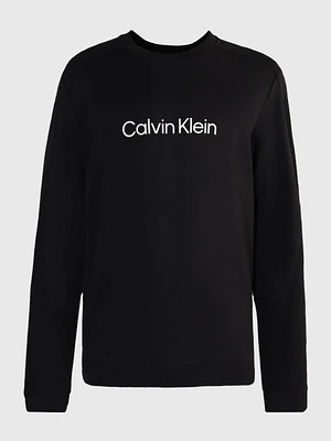 Sudadera Calvin Klein con Logo Hombre Negro