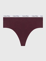 Tanga Calvin Klein Jaspeada Mujer Rojo