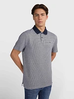 Polo Calvin Klein Estampado Hombre Azul Marino